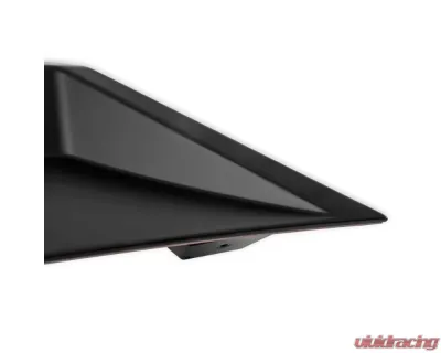 Drake Muscle Cars Satin Black Wicker Bill Rear Spoiler Chevrolet Corvette C8 Base | Z51 2020-2024 - CV-C8R190001-PASB