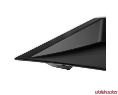 Drake Muscle Cars Satin Black Wicker Bill Rear Spoiler Chevrolet Corvette C8 Base | Z51 2020-2024 - CV-C8R190001-PASB