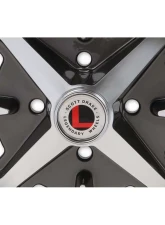 Legendary Wheels Magnum 400 Wheel Series Ford 15x6 5x114.3 5mm Charcoal Machined                                     - LW40-50644B - Image 2