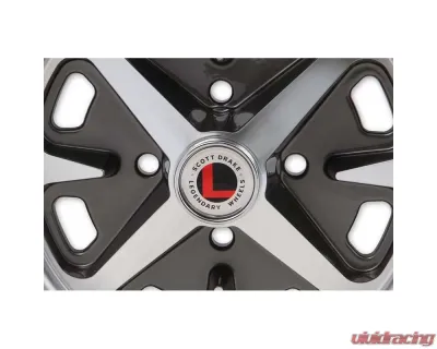 Legendary Wheels Magnum 400 Wheel Series Ford 15x6 5x114.3 5mm Charcoal Machined - LW40-50644B