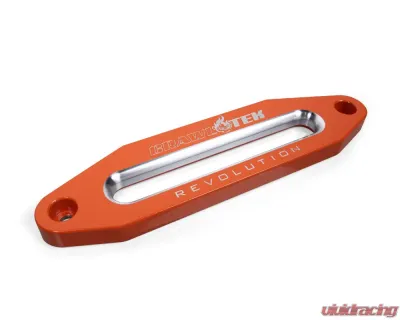 JKS Manufacturing CrawlTek Revolution Orange Aluminum Hawse Fairlead, 10" Bolt Pattern - CWLCT10101