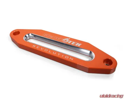 JKS Manufacturing CrawlTek Revolution Orange Aluminum Hawse Fairlead, 10" Bolt Pattern - CWLCT10101