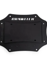 JKS Manufacturing Tailgate Plate for Jeep Wrangler 2007-2018, Aluminum, Black Powdercoat                                     - CWLJK38001 - Image 6