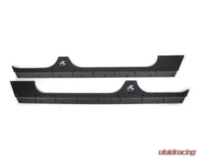 JKS Manufacturing Rocker Body Cladding for Jeep Wrangler 2007-2018, Aluminum, Heavy Duty - CWLJK40401