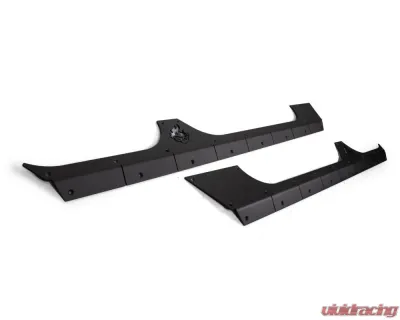 JKS Manufacturing Rocker Body Cladding for Jeep Wrangler 2007-2018, Aluminum, Heavy Duty - CWLJK40401