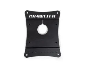 JKS Manufacturing Tailgate License Plate Relocation for Jeep Wrangler 1997-2006, Aluminum