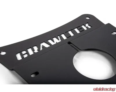 JKS Manufacturing Tailgate License Plate Relocation for Jeep Wrangler 1997-2006, Aluminum - CWLTJ38001