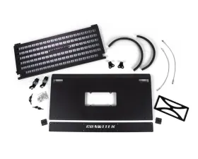 JKS Manufacturing Drop Down Tailgate with Molle Rack for Jeep Wrangler 1987-2006