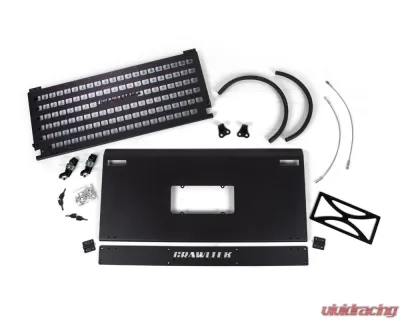 JKS Manufacturing Drop Down Tailgate with Molle Rack for Jeep Wrangler 1987-2006 - CWLTJ39001