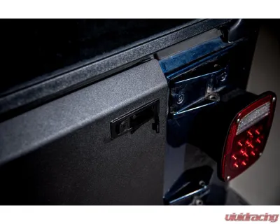 JKS Manufacturing Drop Down Tailgate with Molle Rack for Jeep Wrangler 1987-2006 - CWLTJ39001