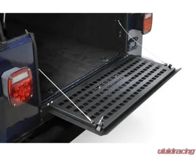 JKS Manufacturing Drop Down Tailgate with Molle Rack for Jeep Wrangler 1987-2006 - CWLTJ39001
