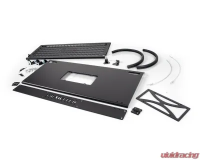 JKS Manufacturing Drop Down Tailgate with Molle Rack for Jeep Wrangler 1987-2006 - CWLTJ39001