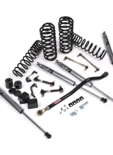 JKS Manufacturing 3" Lift Kit for Jeep Wrangler 2018-2025 with HD Rate Coils & Fox Shocks                                     - JSPEC133KFA - Image 2
