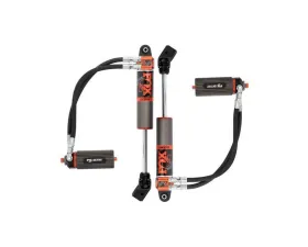 JKS Manufacturing Factory Race FOX 3.0 Internal Bypass Reservoir Front Shocks Adjustable Jeep Wrangler Front 2018-2021