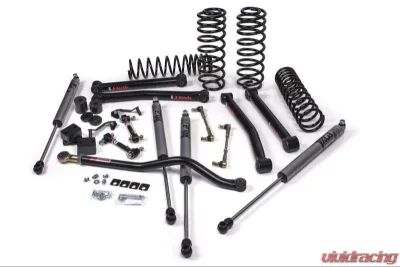 JKS Manufacturing J-Konnect 3" Lift Kit Jeep Wrangler Front and Rear 2018-2022 - JSPEC146KFA