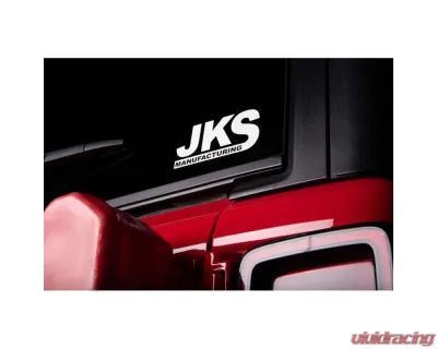 JKS Manufacturing JKS Decal 2.5" x 5?? - White - JKS11540