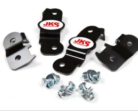 JKS Manufacturing Brake Line Relocation Brackets for Jeep Wrangler 2007-2018, 4.5