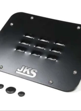 JKS Manufacturing Tailgate Vent Cover for Jeep Wrangler 2007-2018, Louvered Steel Design                                     - JKS8200 - Image 2