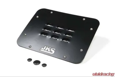JKS Manufacturing Tailgate Vent Cover for Jeep Wrangler 2007-2018, Louvered Steel Design - JKS8200
