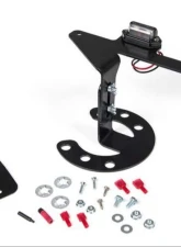 JKS Manufacturing Spare Tire License Plate Mount for Jeep Wrangler 1987-2023, Steel, Black                                     - JKS8211 - Image 3