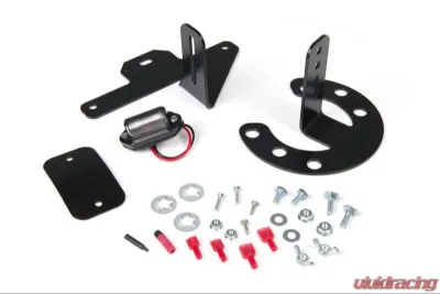 JKS Manufacturing Spare Tire License Plate Mount for Jeep Wrangler 1987-2023, Steel, Black - JKS8211