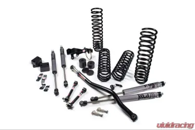 JKS 2.5" Lift Kit J-Venture 4Dr RHD w/ FOX 2.0 Performance Series Shocks Jeep Wrangler JK 2007-2018 - JSPEC106KFP