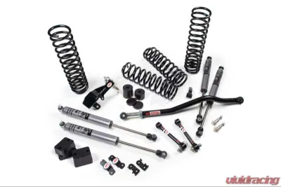JKS 2.5" Lift Kit J-Venture 4Dr RHD w/ FOX 2.0 Performance Series Shocks Jeep Wrangler JK 2007-2018 - JSPEC106KFP