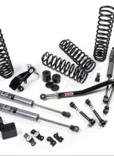 JKS 2.5" Lift Kit J-Venture 2Dr RHD w/ FOX 2.0 Performance Series Shocks Jeep Wrangler JK 2007-2018                                     - JSPEC107KFP - Image 2