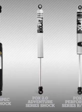 JKS 2.5" Lift Kit J-Venture 2Dr RHD w/ FOX 2.0 Performance Series Shocks Jeep Wrangler JK 2007-2018                                     - JSPEC107KFP - Image 3