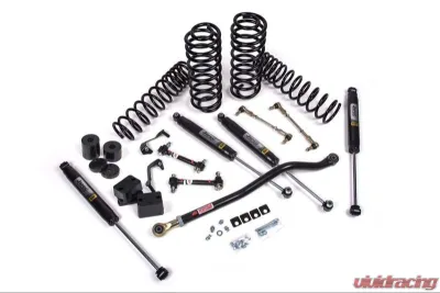 JKS 3.5" Lift Kit J-Venture 4Dr w/ FOX 2.0 Performance Series Shocks STD Rate Coils Jeep Wrangler JL 2018-2022 - JSPEC119KFP