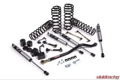 JKS 3.5" Lift Kit J-Venture 4Dr w/ FOX 2.0 Performance Series Shocks STD Rate Coils Jeep Wrangler JL 2018-2022 - JSPEC119KFP