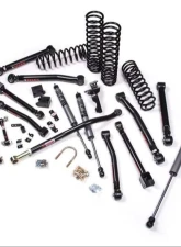 JKS 2.5" Lift Kit J-Krawl 4Dr w/ FOX 2.0 Remote Reservoir Jeep Wrangler JK 2007-2018                                     - JSPEC149KFR - Image 2