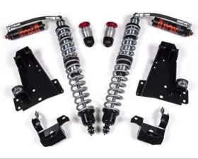 JKS Manufacturing Coilover Conversion Kit with FOX 2.5 DSC Shocks Jeep Wrangler Front 2018-2022