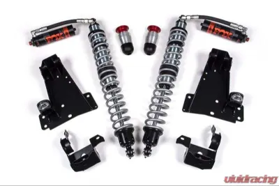 JKS Manufacturing Coilover Conversion Kit with FOX 2.5 DSC Shocks Jeep Wrangler Front 2018-2022 - JSPEC5000K