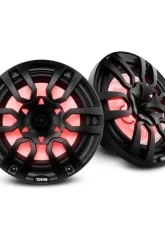 DS18 Black Hydro 10" 2-Way Marine Speakers with Bullet Tweeter And Integrated RGB LED Lights                                     - NXL-10/BK - Image 4