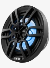 DS18 300 Watts Black Hydro 6.5" 2-Way Marine Speakers with Integrated RGB LED Lights                                     - NXL-6/BK - Image 4
