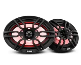 DS18 375 Watts Black Hydro 6X9