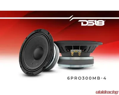 DS18 6.5" Mid-Bass Loudspeaker 150 Watts Rms 8-Ohm - 6PRO300MB-8