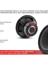 DS18 8" Mid-Bass Loudspeaker 150 Watts Rms 4-Ohm                                     - 8PRO300MB-4 - Image 9