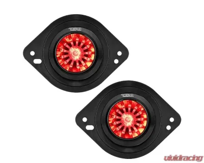 DS18 Dashboard Speaker Adapter for 1.7", 2.9", and 3.6" Tweeters or Midrange Speakers Ford Bronco 6th Gen - BRO-DA