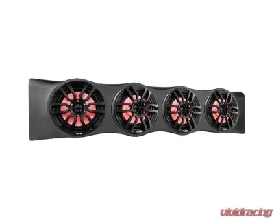 DS18 4-Door Overhead Bar System fits 4 x 8" speakers + 2 x 6.5" Speakers and 2 x 3.78" Tweeters Ford Bronco - BRO-SBAR/BK