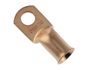 DS18 10 Packs 2/0-Ga Copper Ring Terminals