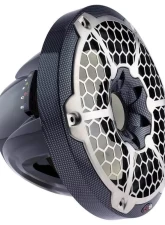 DS18 HYDRO Carbon Fiber 600 Watts SVC 4-Ohm 10" Marine Subwoofer with Integrated RGB Lights                                     - CF-10SUB - Image 2