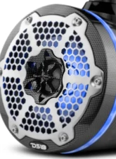 DS18 Hydro 6.5" Neodymium Marine Towers Speaker with Built-in Passive Radiator                                     - CF-X6TPNEO - Image 2