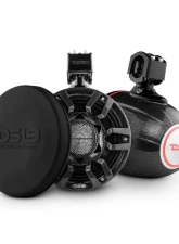 DS18 Black Carbon Fiber NXL 8" Marine and Powersports Compact PRO Towers                                     - CF-X8PRO - Image 11