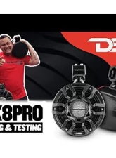 DS18 Black Carbon Fiber NXL 8" Marine and Powersports Compact PRO Towers                                     - CF-X8PRO - Image 2