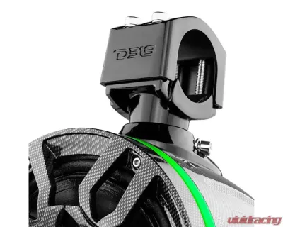 DS18 Black Carbon Fiber NXL 8" Marine and Powersports Compact PRO Towers - CF-X8PRO