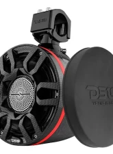 DS18 Black Carbon Fiber NXL 8" Marine and Powersports Compact PRO Towers                                     - CF-X8PRO - Image 5