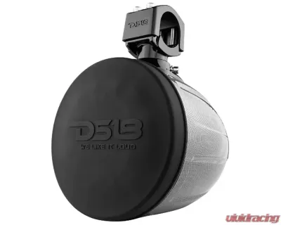 DS18 Black Carbon Fiber NXL 8" Marine and Powersports Compact PRO Towers - CF-X8PRO