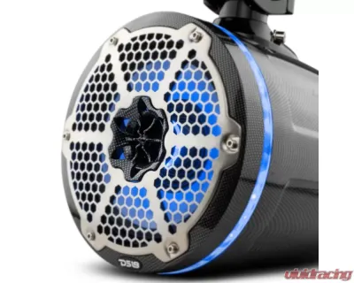 DS18 Hydro 8" Neodymium Marine Towers Speaker with Built-in Passive Radiator - CF-X8TPNEO